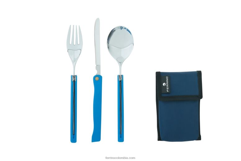 cubiertos plegables de viaje N2T8B659unisexo Ferrino