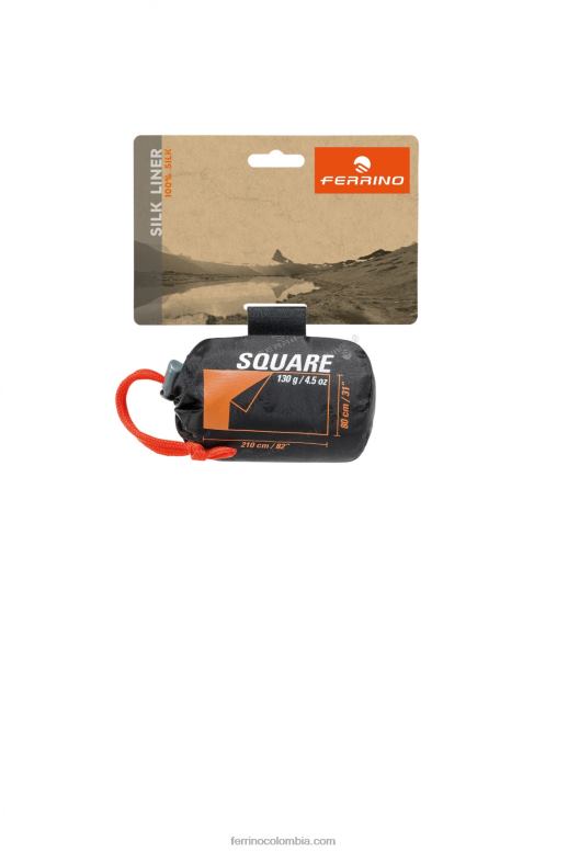 forro de seda cuadrado N2T8B400unisexo Ferrino