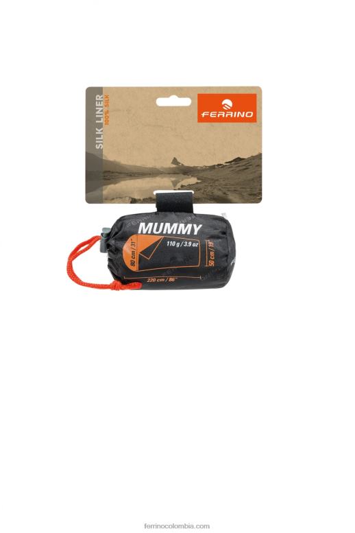 momia forro de seda N2T8B399unisexo Ferrino