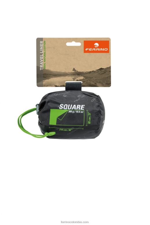 sabana-saco de dormir travel sq N2T8B408unisexo Ferrino