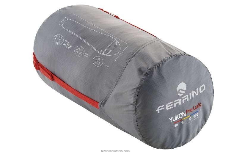 saco de dormir dama yukon N2T8B391mujer Ferrino