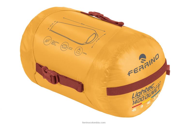 saco de dormir lightech 1400 duvet rds plumón N2T8B369unisexo Ferrino
