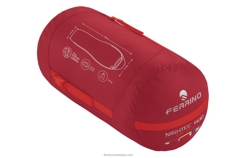 saco de dormir nightec lite pro 600 N2T8B375unisexo Ferrino