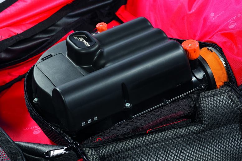 mochila full safe 30+5 eléctrica N2T8B124unisexo Ferrino