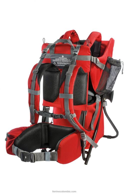 mochila caribú rojo N2T8B105 rojo niños Ferrino