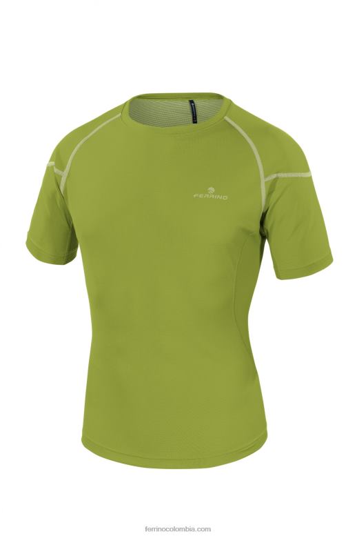 camiseta kasai hombre verde salvia N2T8B175 verde salvia hombres Ferrino