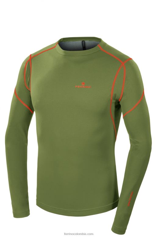 camiseta weisshorn hombre verde salvia N2T8B167 verde salvia hombres Ferrino