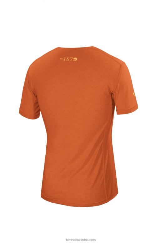 coruel camiseta hombre cálida naranja N2T8B173 naranja cálido hombres Ferrino