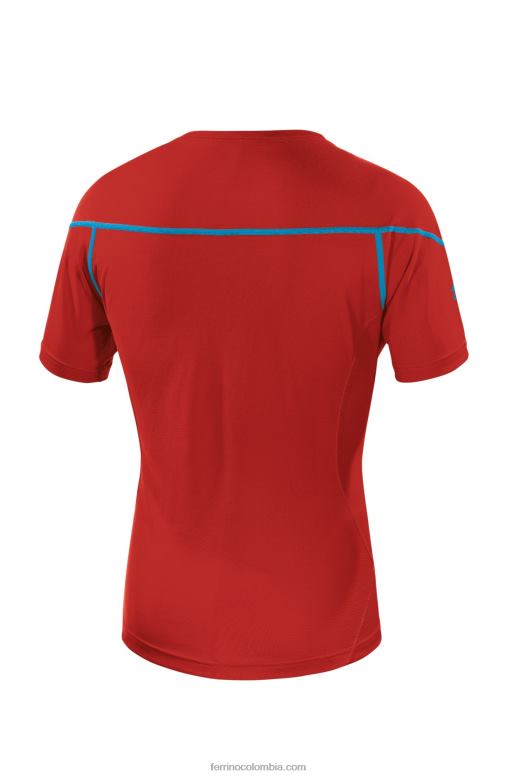 kasai camiseta hombre rojo oscuro N2T8B174 rojo oscuro hombres Ferrino