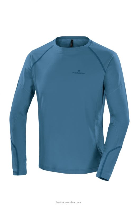 weisshorn camiseta hombre brumoso azul N2T8B165 azul brumoso hombres Ferrino