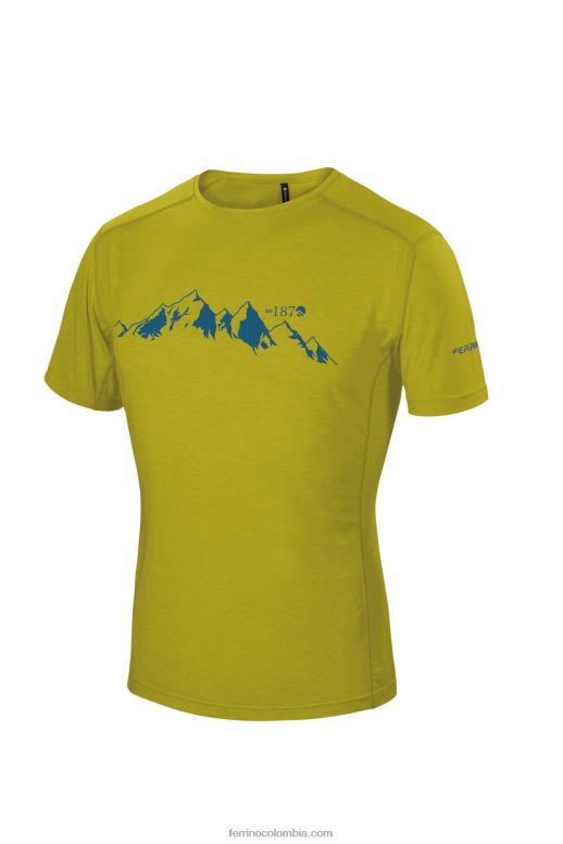 yoho camiseta hombre citronela N2T8B177 citronela hombres Ferrino