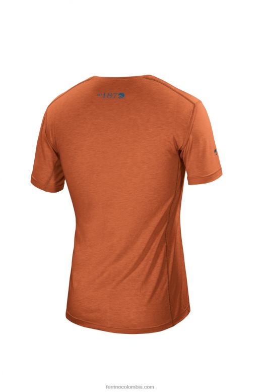 yoho camiseta hombre naranja oscuro N2T8B180 naranja oscuro hombres Ferrino