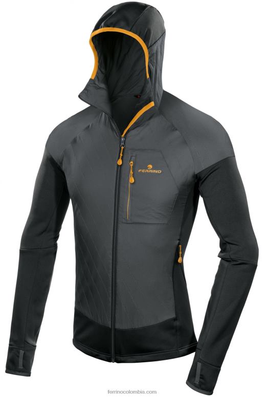 chaqueta mulhacén hombre negra N2T8B261 negro hombres Ferrino