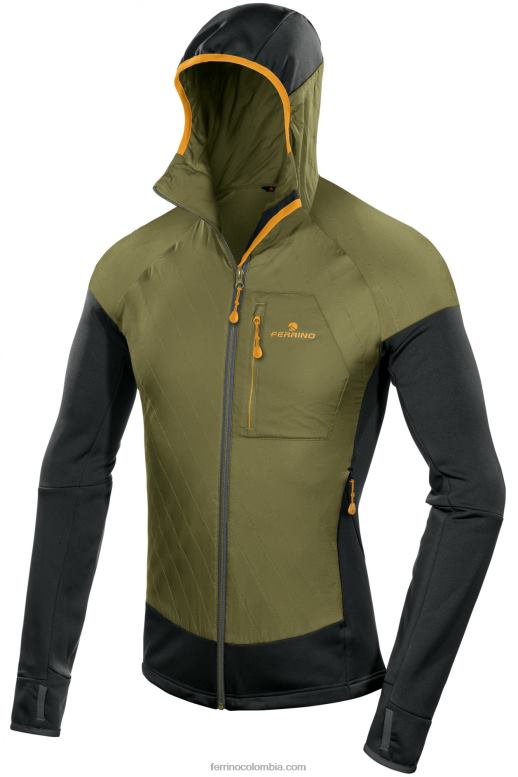 chaqueta mulhacen hombre bosque claro N2T8B259 bosque claro hombres Ferrino