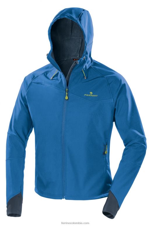 chaqueta tobol hombre azul brillante N2T8B138 azul brillante hombres Ferrino