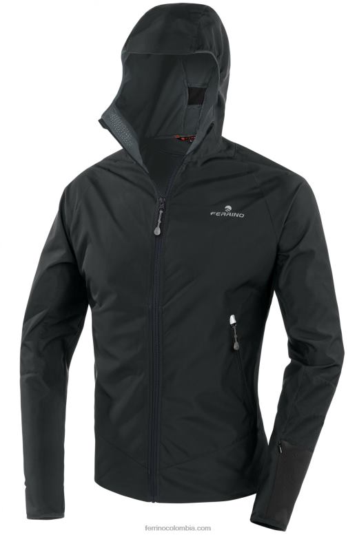 chaqueta ural hombre negro N2T8B141 negro hombres Ferrino
