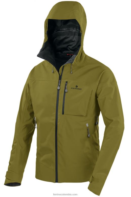 chaqueta valdez hombre verde musgo N2T8B137 Musgo Verde hombres Ferrino