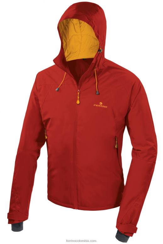 chaqueta yenisei hombre cinabrio N2T8B258 cinabrio hombres Ferrino