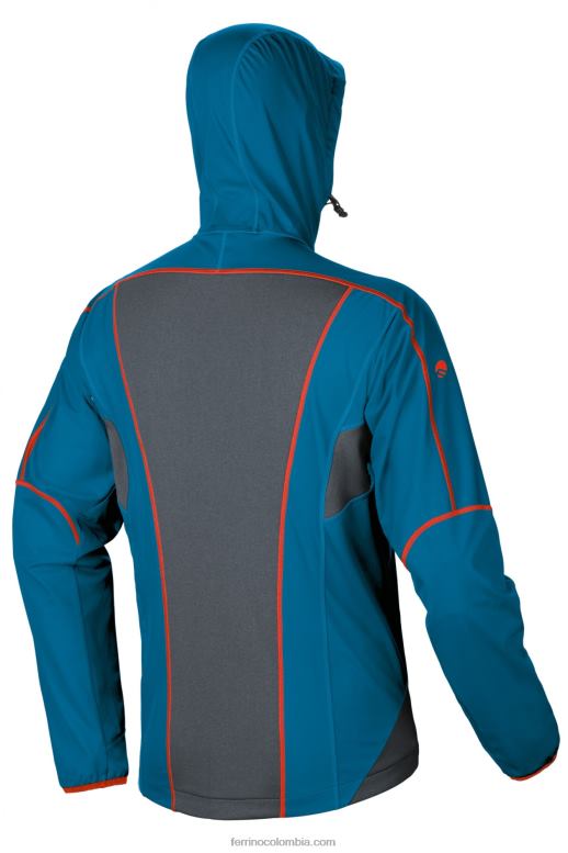 hoste chaqueta hombre azul brillante N2T8B145 azul brillante hombres Ferrino