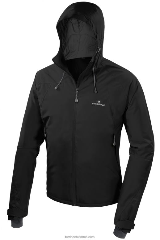 yenisei chaqueta hombre negro N2T8B257 negro hombres Ferrino