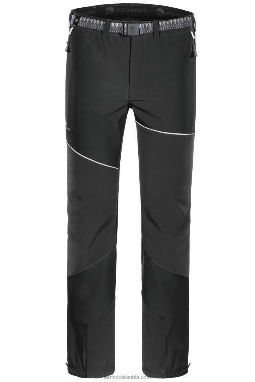 pantalones gerlach hombre negro N2T8B269 negro hombres Ferrino