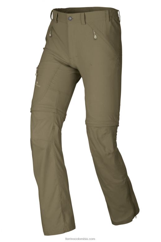 pantalones masai hombre verde oscuro N2T8B215 verde oscuro hombres Ferrino