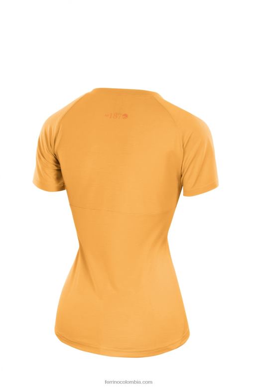 coruel camiseta mujer naranja claro N2T8B320 naranja claro mujer Ferrino