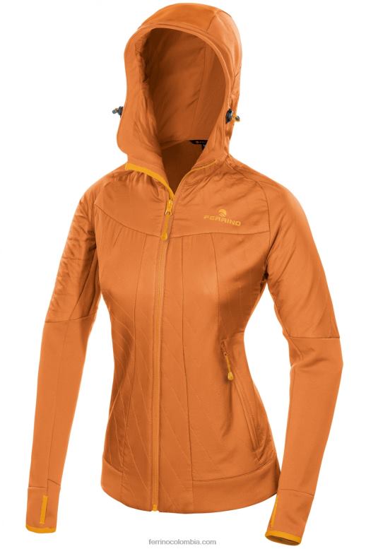 chaqueta mulhacen mujer naranja oscuro N2T8B359 naranja oscuro mujer Ferrino