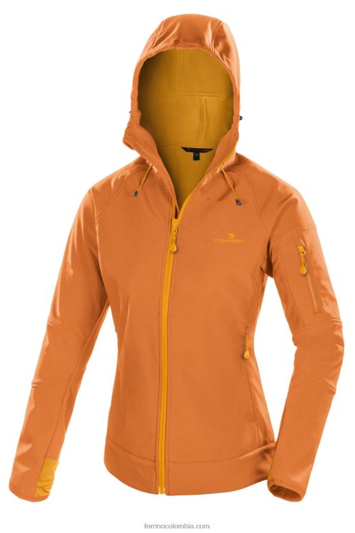 chaqueta tobol mujer naranja oscuro N2T8B299 naranja oscuro mujer Ferrino