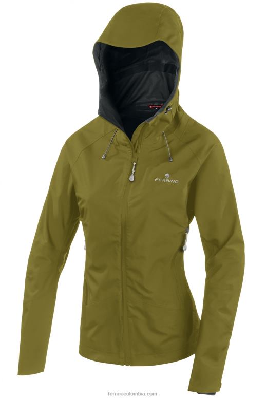 chaqueta valdez mujer verde musgo N2T8B296 Musgo Verde mujer Ferrino