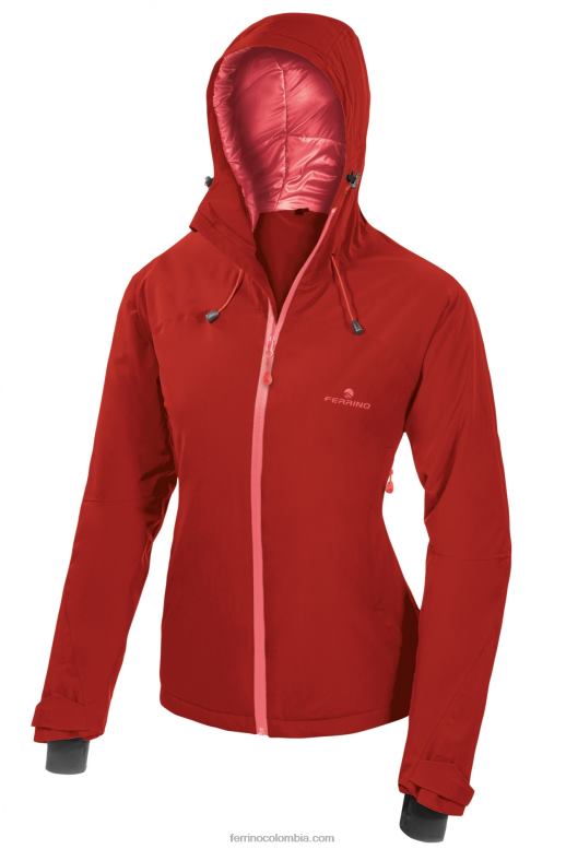 chaqueta yenisei mujer cinabrio N2T8B355 cinabrio mujer Ferrino