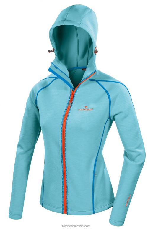 congaree jkt mujer azul claro N2T8B319 azul claro mujer Ferrino
