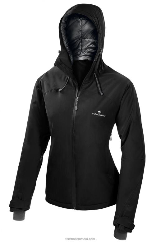 yenisei chaqueta mujer negro N2T8B357 negro mujer Ferrino