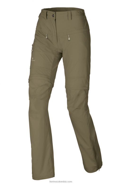 pantalones masai mujer verde oscuro N2T8B351 verde oscuro mujer Ferrino