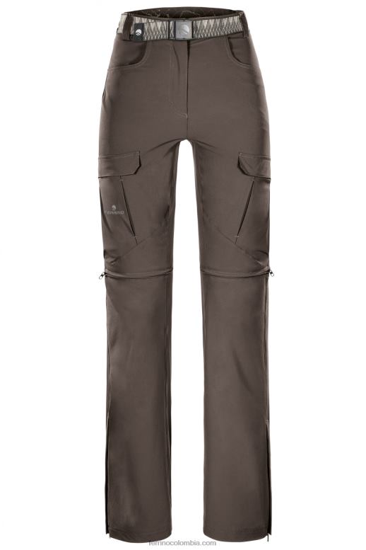 ushuaia pantalon mujer iron brown N2T8B347 marrón hierro mujer Ferrino