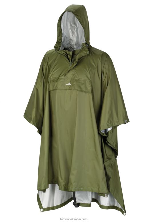 poncho todomodo ripstop l/xl N2T8B232mujer Ferrino